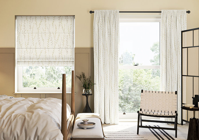 Willow Field, Natural - Made to Measure Curtains - Image 3